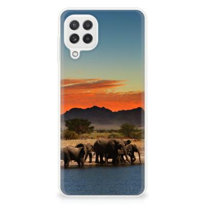 Samsung Galaxy A22 4G | M22 | TPU Hoesje | Olifanten