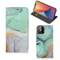 Bookcase voor iPhone 12 Pro Max Watercolor Mix