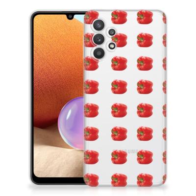 Samsung Galaxy A32 4G | A32 5G Enterprise Editie | Siliconen Case | Paprika Red