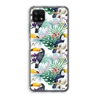 Tukans: Samsung Galaxy A22 5G Transparant Hoesje Tukans: Samsung Galaxy A22 5G Transparant Hoesje