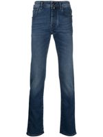 Jacob Cohën mid-rise slim-fit jeans - Bleu - thumbnail