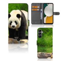 Samsung Galaxy A34 | Telefoonhoesje | Met pasjeshouder | Panda