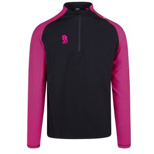 Robey Performance Trainingstrui 1/4-Zip Zwart Neon Roze