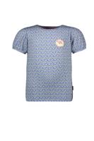 B.Nosy zomer top meisjes - blauw/paars AOP - print - Tilda