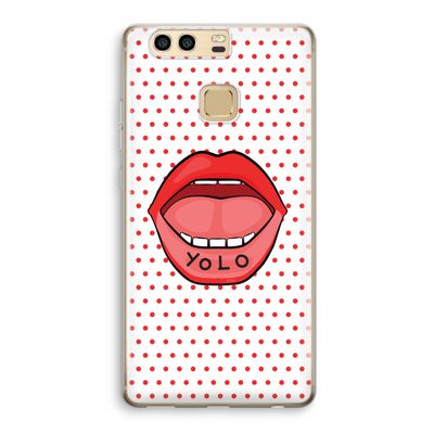 Yolo Denise: Huawei P9 Transparant Hoesje