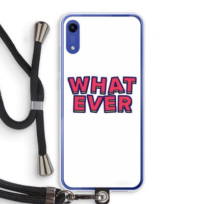 Whatever: Honor Play 8A Transparant Hoesje met koord