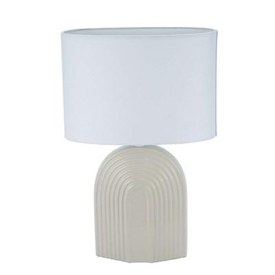 Bureaulamp Versa Beige Keramisch 26 x 39 cm