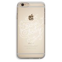Laters, baby: iPhone 6 Plus / 6S Plus Transparant Hoesje