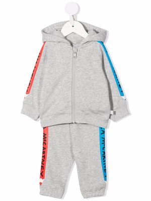 Stella McCartney Kids survêtement à logo - Gris