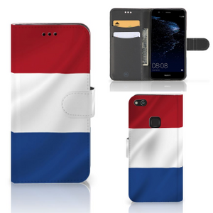 Huawei P10 Lite Bookstyle Case Nederlandse Vlag