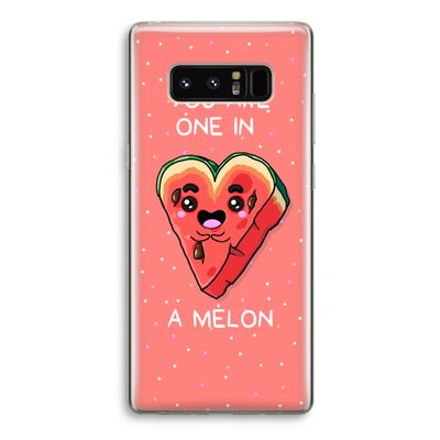 One In A Melon: Samsung Galaxy Note 8 Transparant Hoesje