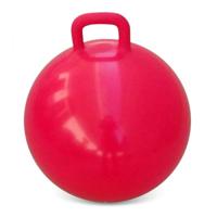 Skippybal voor kinderen - rood - Dia 60 cm - Skippyballen - buitenspeelgoed - jongens/meisjes