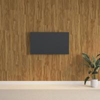 Wandpanelen houtlook 2,06 m² PVC bruin Wandpanelen houtlook 2,06 m² PVC bruin