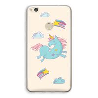 Vliegende eenhoorn: Huawei Ascend P8 Lite (2017) Transparant Hoesje