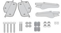 GIVI SR Topkofferhouder Monolock of Monokey, Motorspecifieke bagage, SR1144