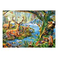 Selecta Castorland legpuzzel forest life, 500st.