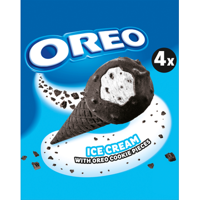 Oreo Ice Cream with Cookie Pieces 4 Stuks 264 g bij Jumbo