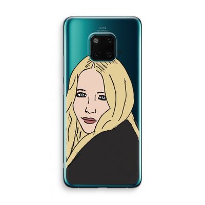 Mary Kate: Huawei Mate 20 Pro Transparant Hoesje
