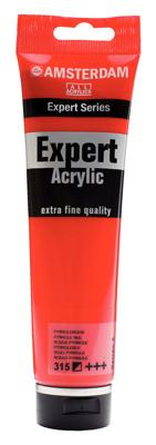 Royal Talens Amsterdam Expert Series Acrylverf Tube 150 ml - Pyrrolerood 315