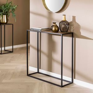 LifestyleFurn Sidetable 'Maciel' 75cm, kleur Antiek Brons