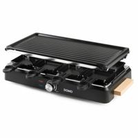 Domo DO9261G raclette 8 persoon/personen 1400 W Zwart - thumbnail
