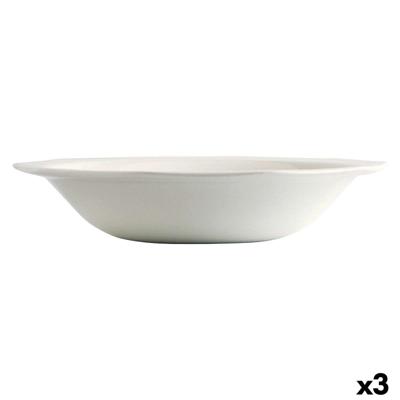 Saladekom Churchill Artic Keramisch Wit Porslin (Ø 27,5 cm) (3 Stuks)