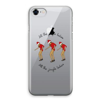 Jingle Ladies: iPhone 8 Transparant Hoesje