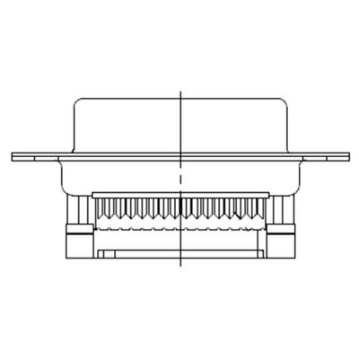 Molex 1731090322 D-sub connector Aantal polen: 37 IDC 1 stuk(s) Bulk
