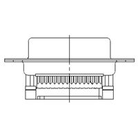 Molex 1731090322 D-sub connector Aantal polen: 37 IDC 1 stuk(s) Bulk - thumbnail