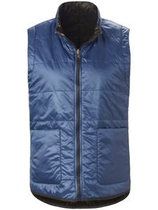 Keerbare bodywarmer ritssluiting Van Just White groen