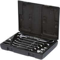 KS Tools 503.4647 Ringsleutel met ratelset Sleutelbreedte (metrisch) 8 - 19 mm