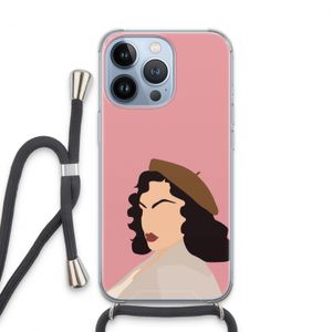 Confidence: iPhone 13 Pro Transparant Hoesje met koord