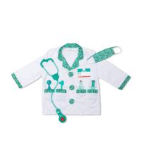 Melissa & Doug verkleedset dokter inclusief stethoscoop met geluid