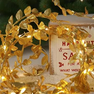 AureaLeaf Gouden kerstverlichting