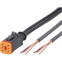 ifm Electronic E12547 Verbindingskabel Aantal polen (sensoren): 6 Bus, recht 2 m 1 stuk(s)