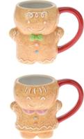 Mug Gingerbread Brown 10 cm - Nampook