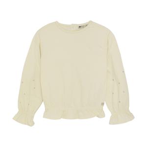 Daily7 winter t-shirt meisjes - wit - longsleeve/Smock