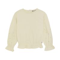 Daily7 winter t-shirt meisjes - wit - longsleeve/Smock Daily7 winter t-shirt meisjes - wit - longsleeve/Smock