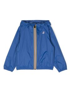 K Way Kids veste zippée Le Vrai à capuche - Bleu