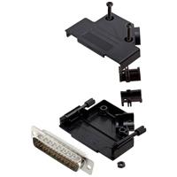 encitech D45PK-P-25-HDP44-W-K 6355-8055-03 D-sub male connectorset 45 ° Aantal polen: 44 Soldeerkelk 1 stuk(s) - thumbnail