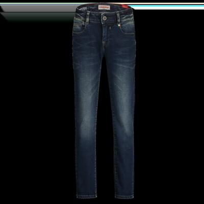 Vingino winter jeansbroek jongens - donker blauw - Amos - skinny fit