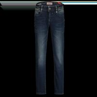 Vingino winter jeansbroek jongens - donker blauw - Amos - skinny fit