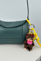 Shouia bag charm Kiki 28 geel
