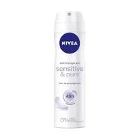Nivea Pure & Sensitive Deodorant Spray - 150 ml