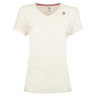 Dames Q Club tee | snow Wit