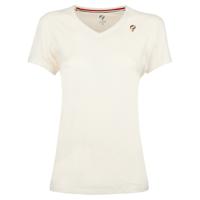 Dames Q Club tee | snow Wit Dames Q Club tee | snow Wit