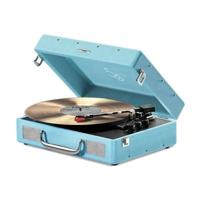 Vinyl draaitafel - MIXX - Revival 55 - Ingebouwde stereoluidsprekers - 3 snelheden - Bluetooth - RCA-uitgang - Blauw