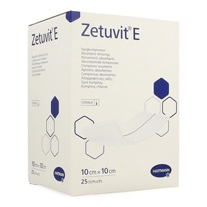 Zetuvit E 10x10cm St. 25 P/s