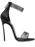 Casadei sandales Cappa Blade 120 mm - Noir - thumbnail