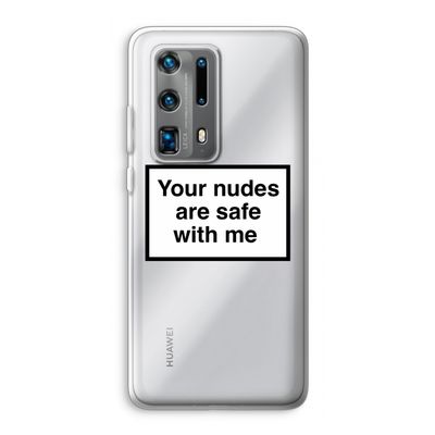 Safe with me: Huawei P40 Pro Plus Transparant Hoesje